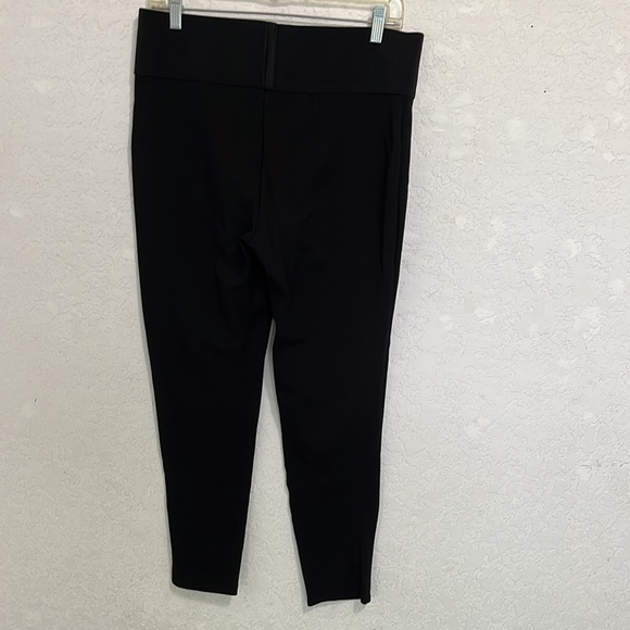 Nygard Luxe Slims . Black with silver studs pull on pants . Size L ( 14-16) - Picture 2 of 8